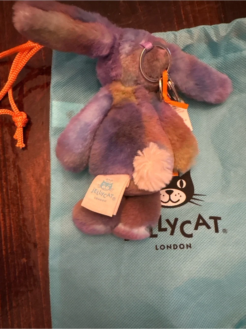 Jellycat zodihop bunny Bag Charm
